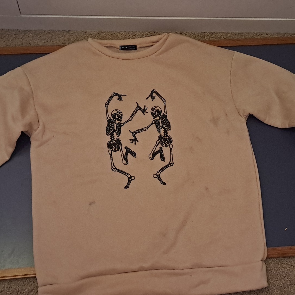 Dancing skeleton sweatshirt
